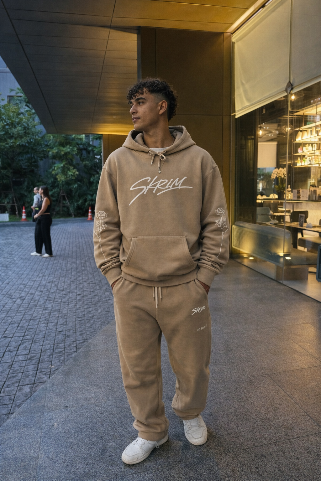 Hoodie Desert Beige